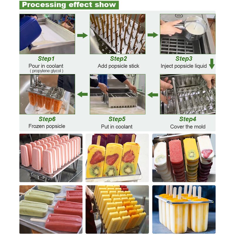 Popsicle Molding Machine Manufacturer - Commercial Automatic Electric Ice Lolly Stick
