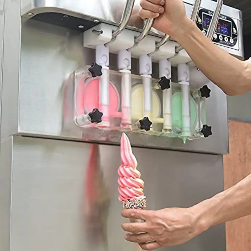 Soft Ice Cream Machine Manufacturer - Commercial 3 Flavors Automatic Gelato Maker