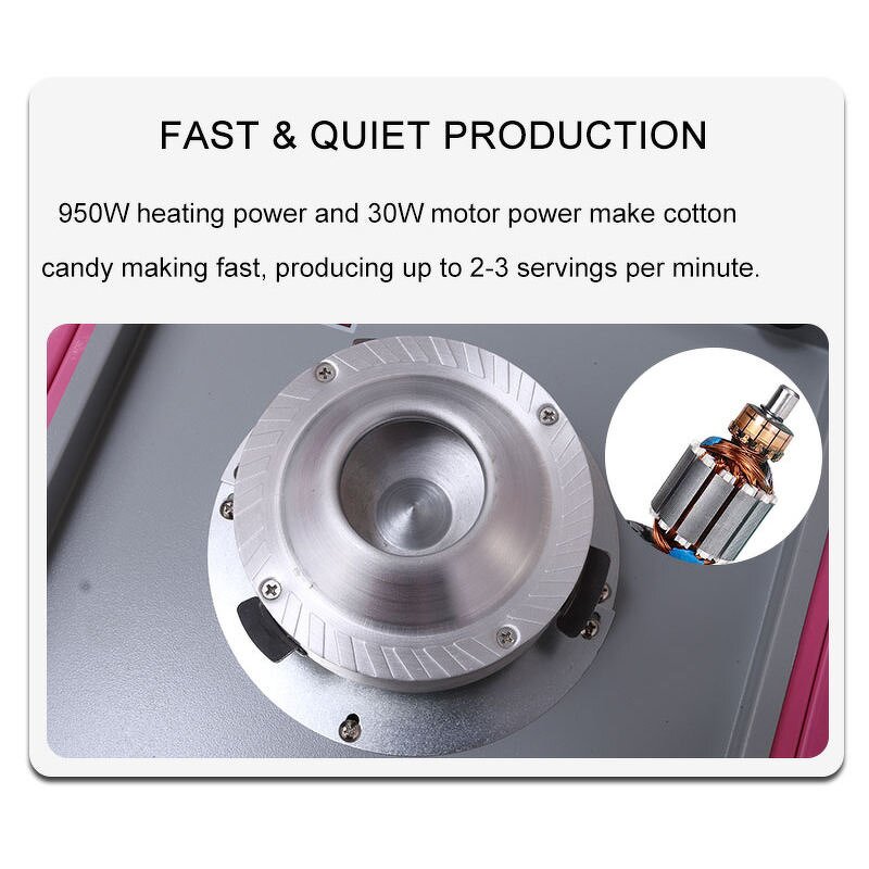 Cotton Candy Machine Manufacturer - Commercial Automatic Candy Floss for Small Business