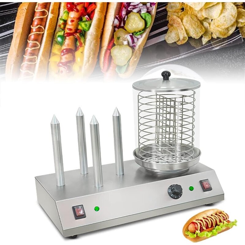 Hotdog Roller Grill Manufacturer - Commercial Electronic Sausage Machine for Breakfast