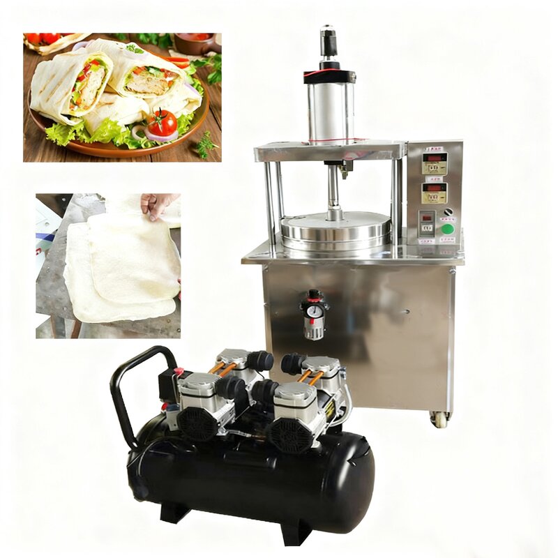 Tortilla Dough Sheeter Manufacturer - Automatic Industrial Tortilla Roti Arabic Flat Bread