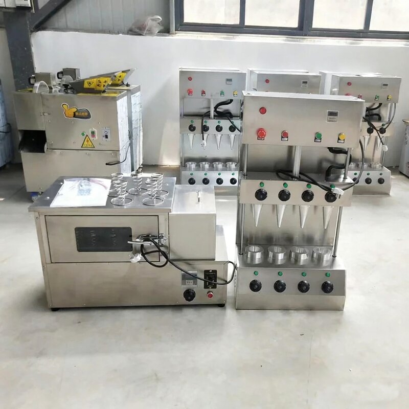 Pizza Cone Forming Machine Manufacturer - Commercial 20.47inch Four-Mold Stainless Steel