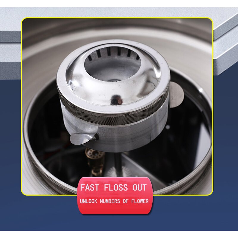 Cotton Candy Machine Manufacturer - Commercial Gas Automatic Candy Floss for Snack