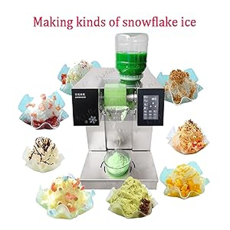 Shaved Ice Machine Manufacturer - 80 Kg/day Commercial Snow Ice Cream Snack
