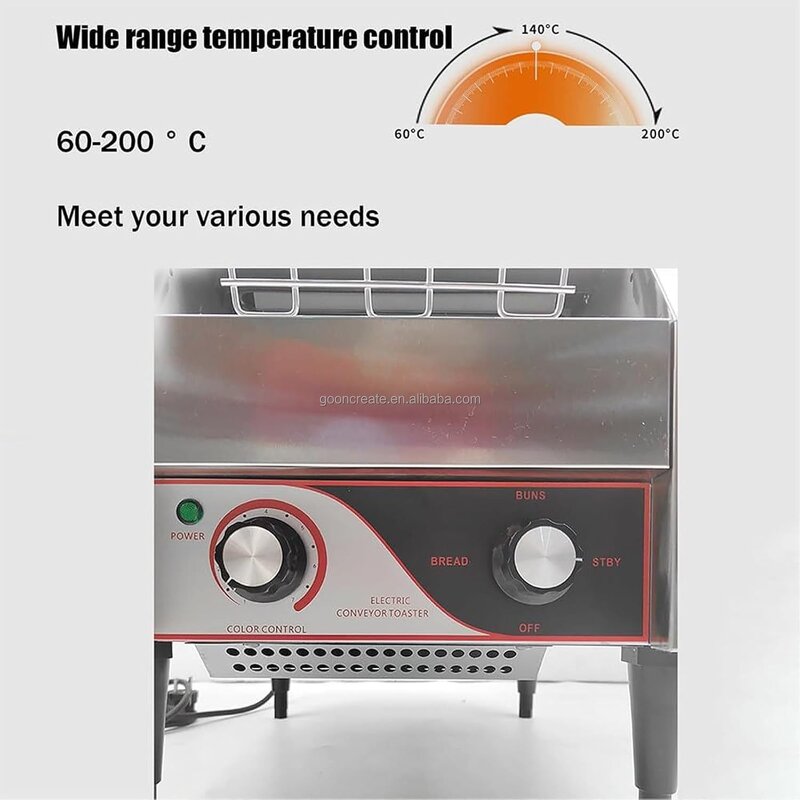 Conveyor Toaster Manufacturer - Commercial Drawer Toaster Oven 150 Slice/h Multipurpose
