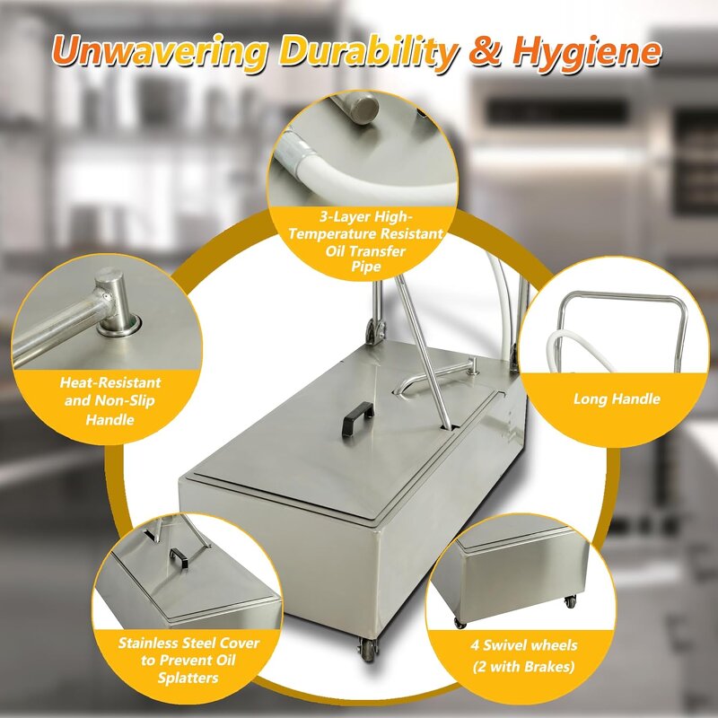 Deep Fryer Filter Machine Manufacturer - Stainless Steel Food Grade Fast Food Small Size