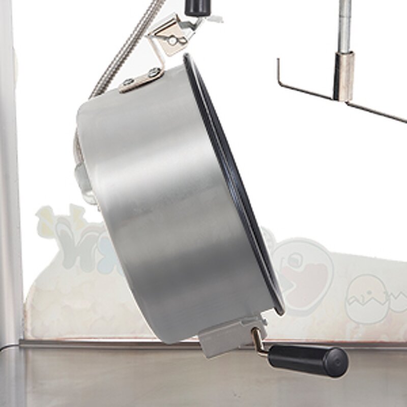 Popcorn Machine Manufacturer - Electric 2*1400W Hot Air Commercial with Bottom Warmer