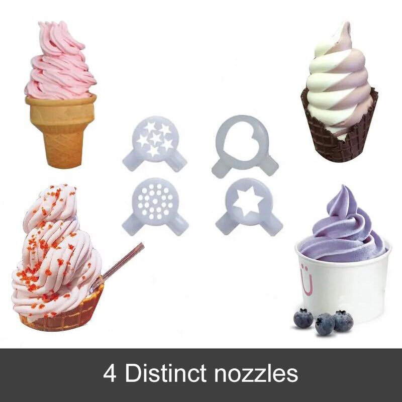 Soft Ice Cream Machine Manufacturer - Commercial 3 Flavor Soft Serve Gelato Maker Stand