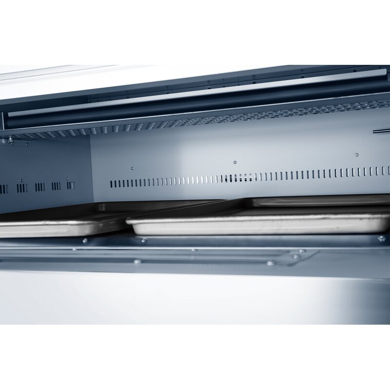 Pizza Oven Manufacturer - Commercial LPG Gas with Fermentation Tank 4 Baking Sheets