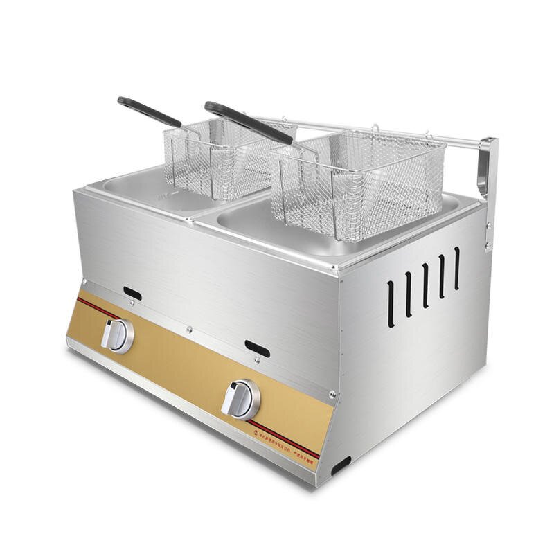 Deep Fryer Manufacturer - 8L Electric Heating Broasted Chicken Stainless Steel