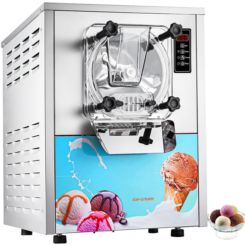 Hard Ice Cream Machine Manufacturer - LED Screen Gelato Maker Commercial Ice Cream