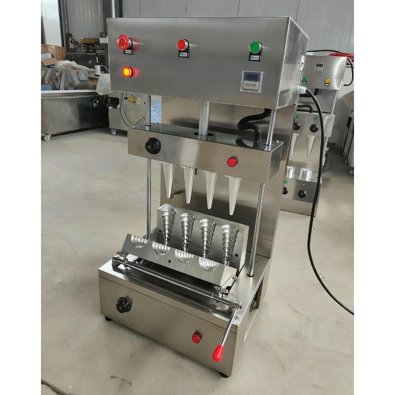 Pizza Cone Forming Machine Manufacturer - Commercial 20.47inch Four-Mold Stainless Steel