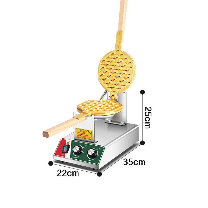 Waffle Maker Manufacturer - Electric Bubble 1400W Non-stick Egg Waffle for Home