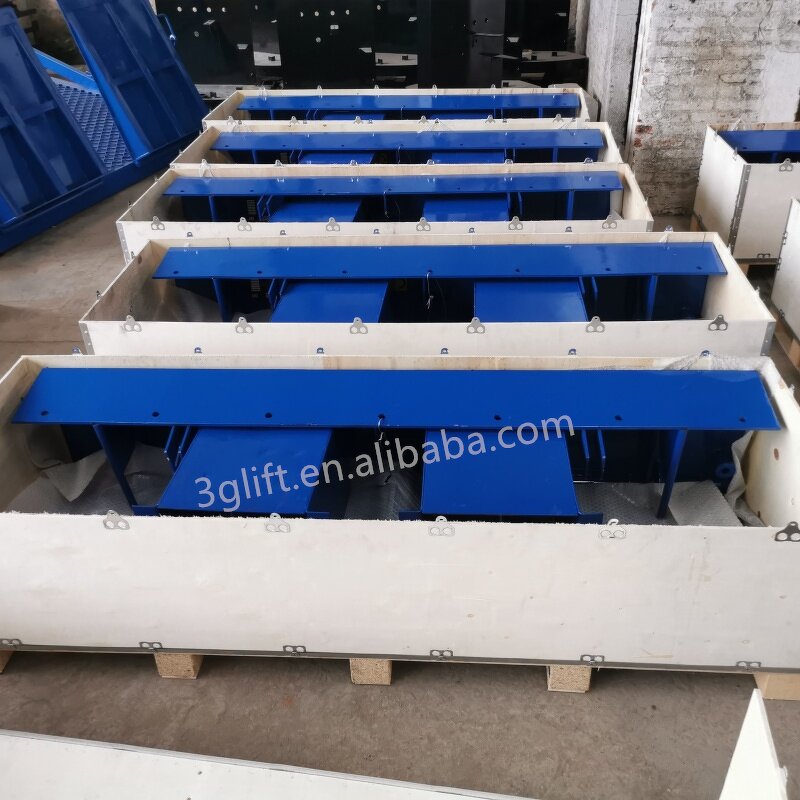 Telescopic Warehouse Dock Leveler - Hanmoke 6 Tons Mechanical Hydraulic Edge