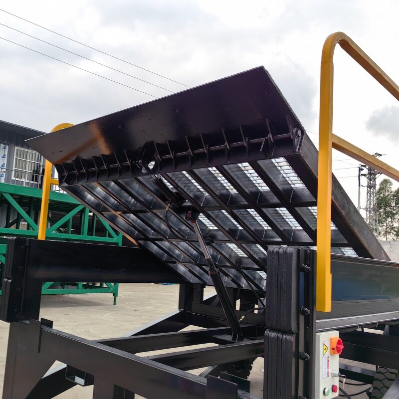Mobile Hydraulic Loading Ramp - Hanmoke Steel Forklift Yard for Container