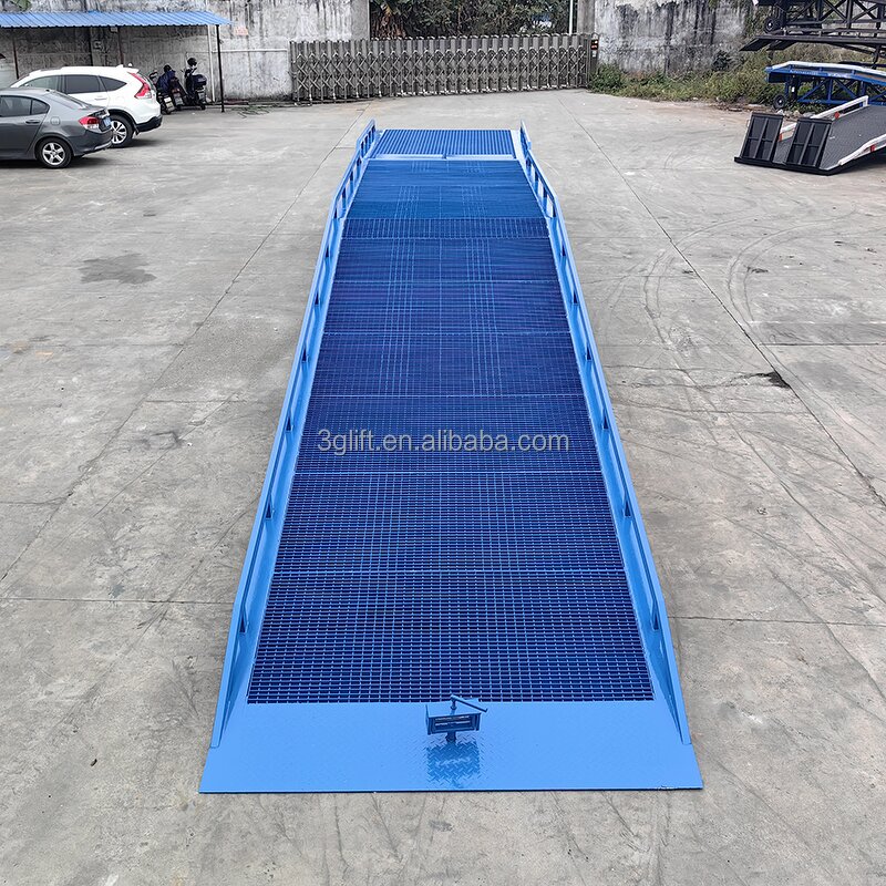 Hydraulic Mobile Loading Ramp - Steel Yard for Motorcycle Vehicle Container