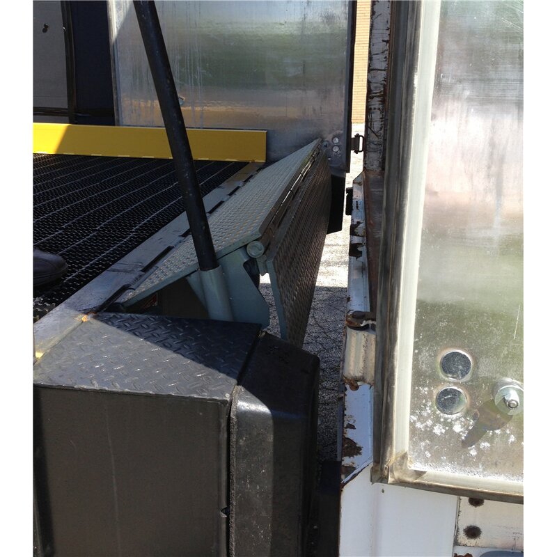 Edge of Dock Leveler - 6-15Ton Capacity Manual Hydraulic Type for Small Edge