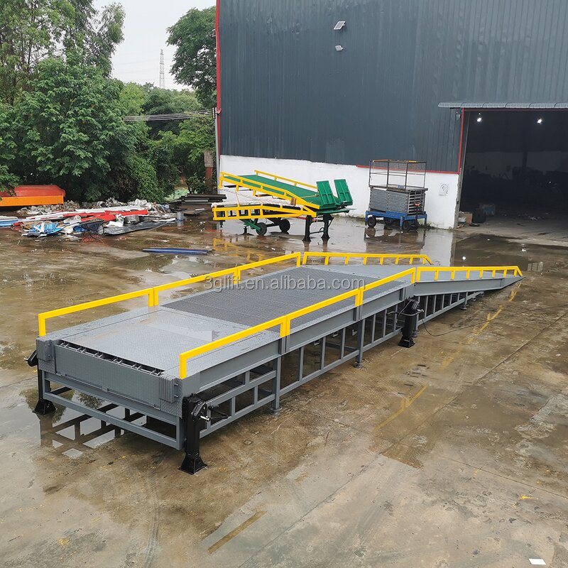 Mobile Truck Container Ramp - Adjustable CE ISO Approved 6-15ton Hydraulic for Sale