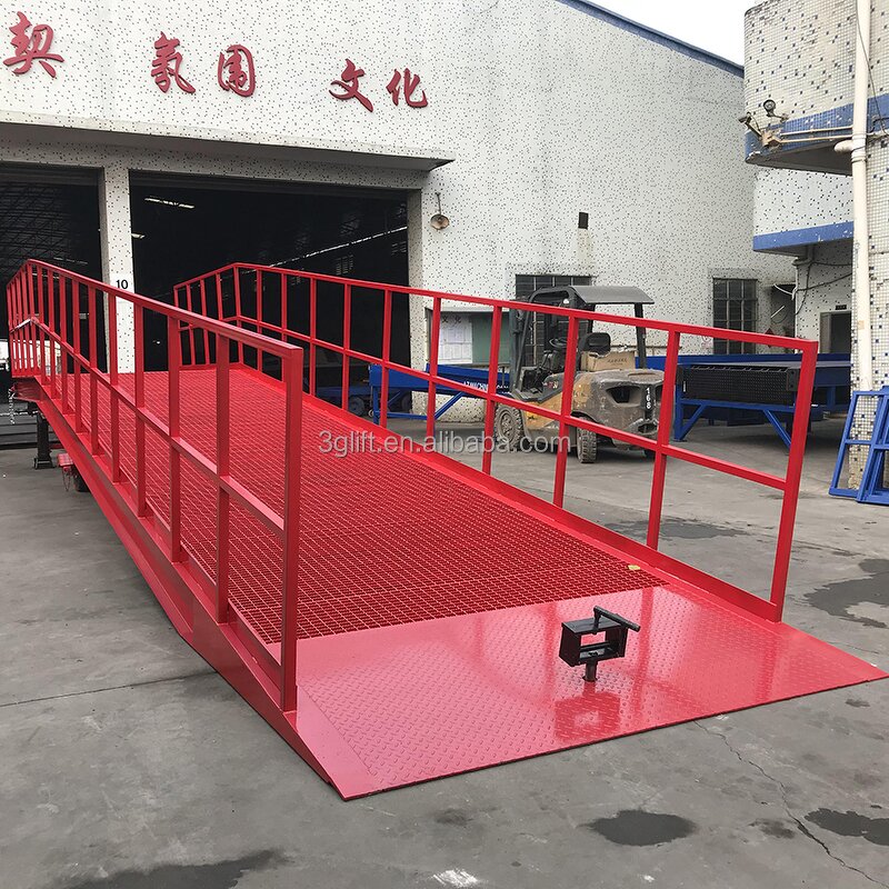 Container Loading Dock Ramp - 6t-12t Mobile Movable Hydraulic Dock Leveler