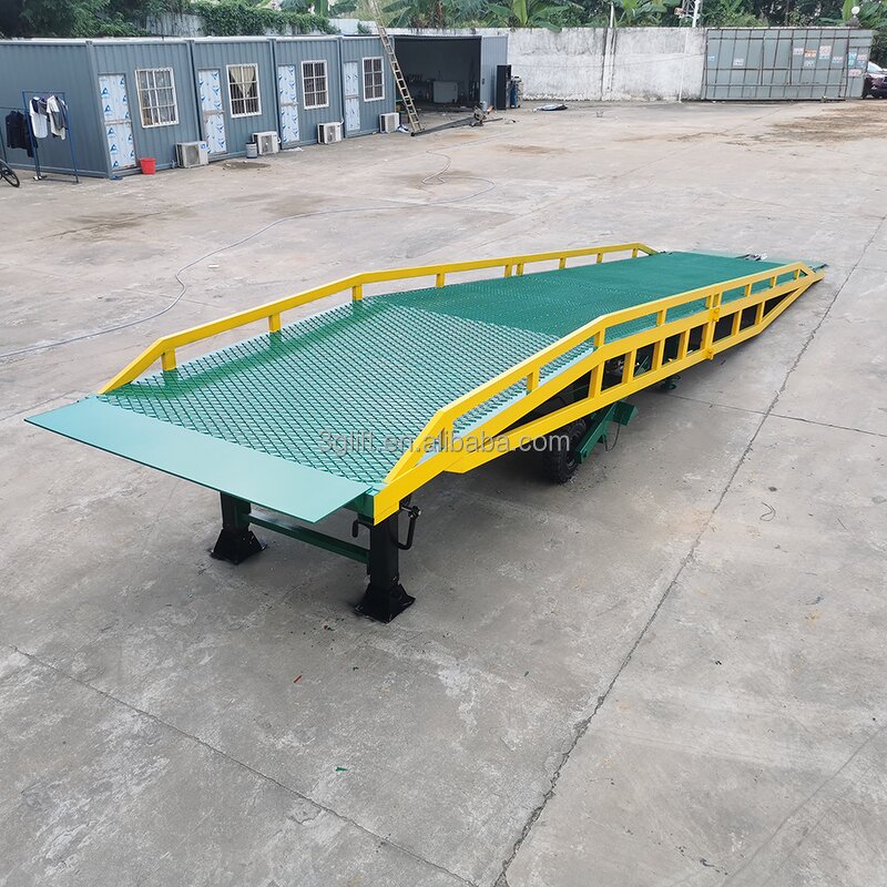 Hydraulic Mobile Dock Ramp - 10-16ton Container Loading Unloading Truck Load