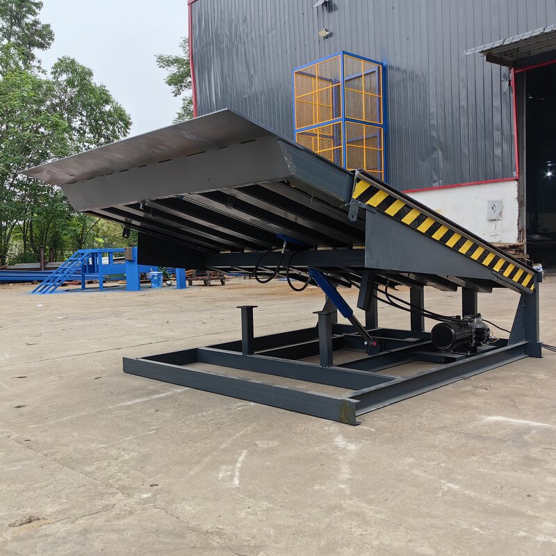 Telescopic Dock Leveler - Hanmoke Hydraulic Platform Stationary Movable