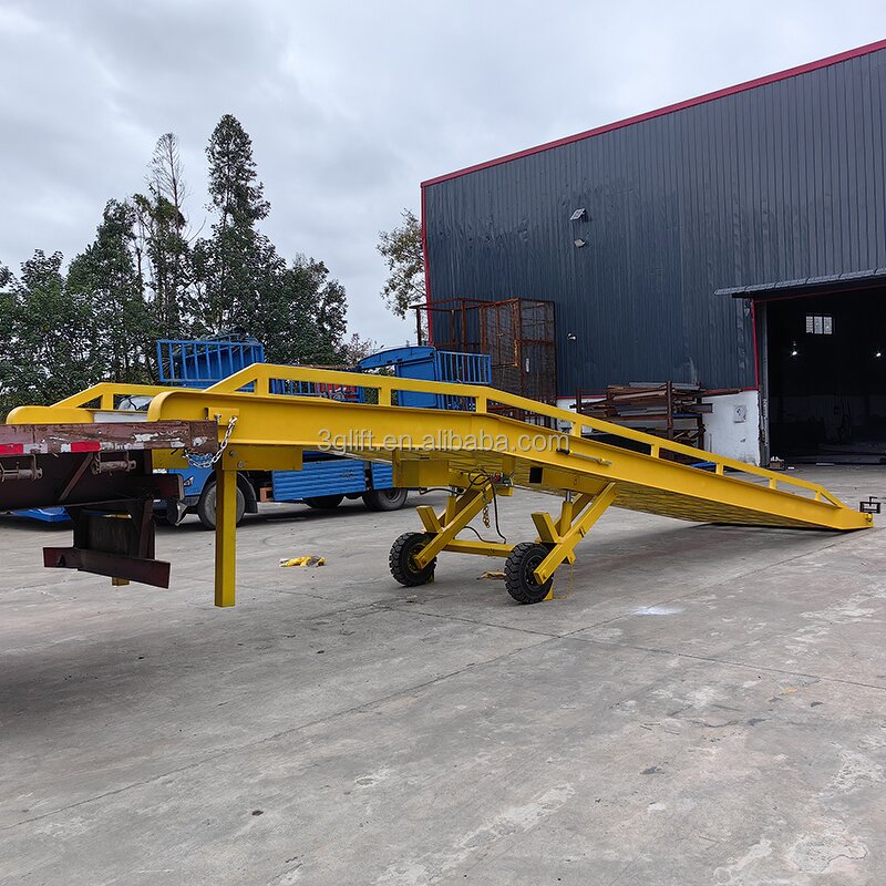 Mobile Truck Container Ramp - Adjustable CE ISO Approved 6-15ton Hydraulic for Sale