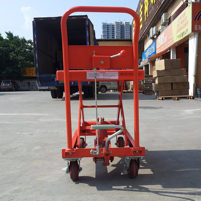 Manual Hydraulic Lift Table - Hand Office Factory Warehouse Carrier Movable Flat