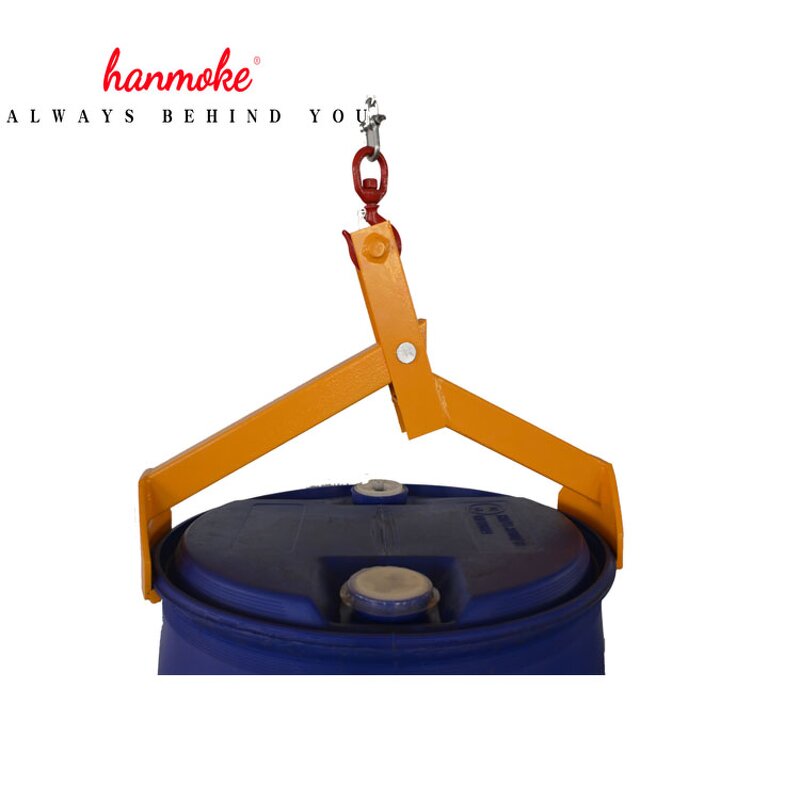 Manual Oil Drum Lifter - 350kg Steel Hoist Manufacturer