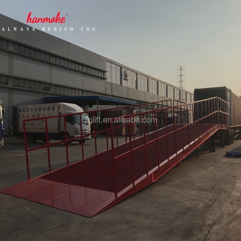 Loading Dock Ramps - Manufacture 30 Ton Heave Duty Truck Unloading Mobile Yard