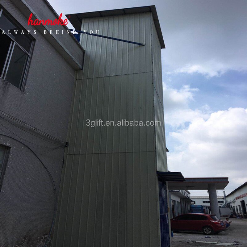 Residential Lift Elevator - Hanmoke 1.5ton Goods Lift 220V to 412V Hydraulic