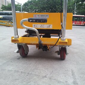 Hydraulic Electric Cargo Lift - Customized Scissor 2 Level Car Parking Elevator