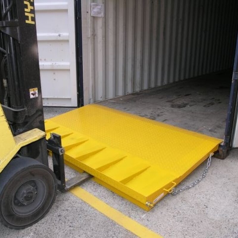 Dock Board Plate - Warehouse Easy Moved Container Ramp Folded Lip 6500 KG