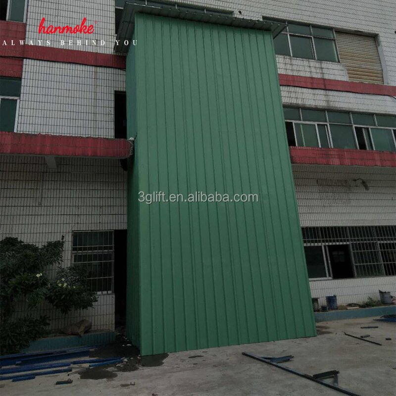 Cargo Lift - 2 Ton Capacity 3-20 Meters Electric Hydraulic Guide Rail Chain