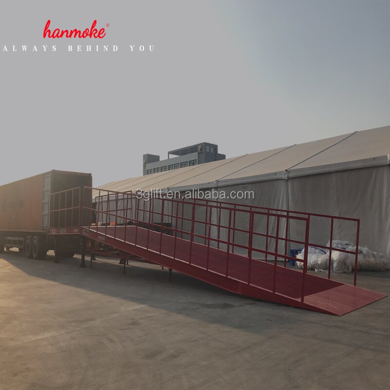 Loading Dock Ramps - Manufacture 30 Ton Heave Duty Truck Unloading Mobile Yard