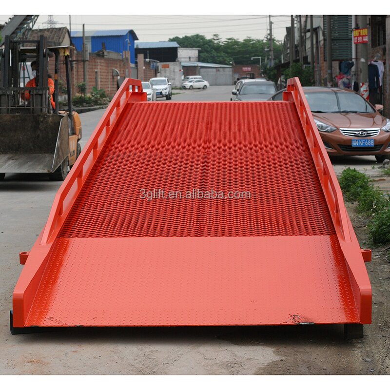 Hydraulic Yard Ramp - CE Approved 6-15ton Mobile Truck Container for Sale