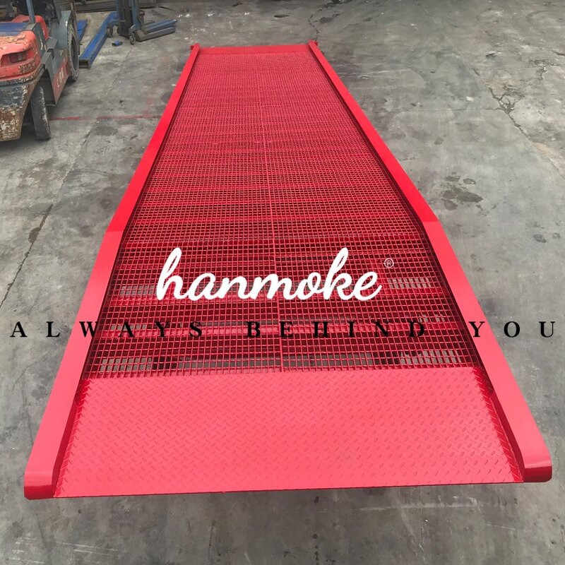 Manual Container Loading Ramp - New Design with Supporting Legs Knocked Down