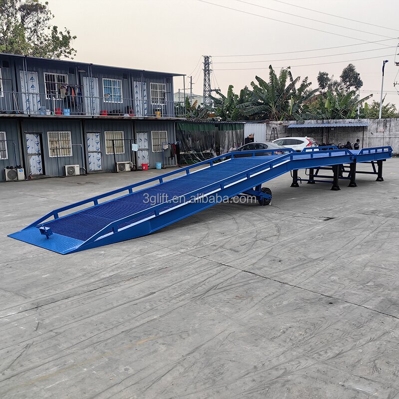 Hydraulic Mobile Loading Ramp - Steel Yard for Motorcycle Vehicle Container