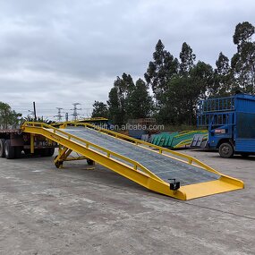 Mobile Truck Container Ramp - Adjustable CE ISO Approved 6-15ton Hydraulic for Sale