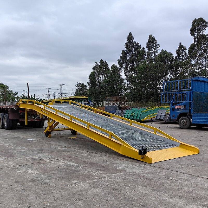 Mobile Truck Container Ramp - Adjustable CE ISO Approved 6-15ton Hydraulic for Sale