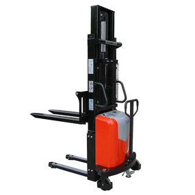 Semi Electric Forklift - 2 Ton 2m Electric Pallet Stacker Truck