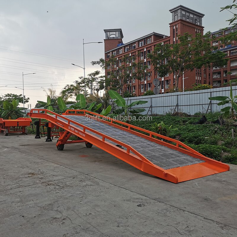 Mobile Hydraulic Yard Ramp - CE Certificate 4 Ton to 15 Ton for Container Sale