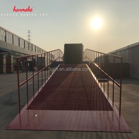 Loading Dock Ramps - Manufacture 30 Ton Heave Duty Truck Unloading Mobile Yard