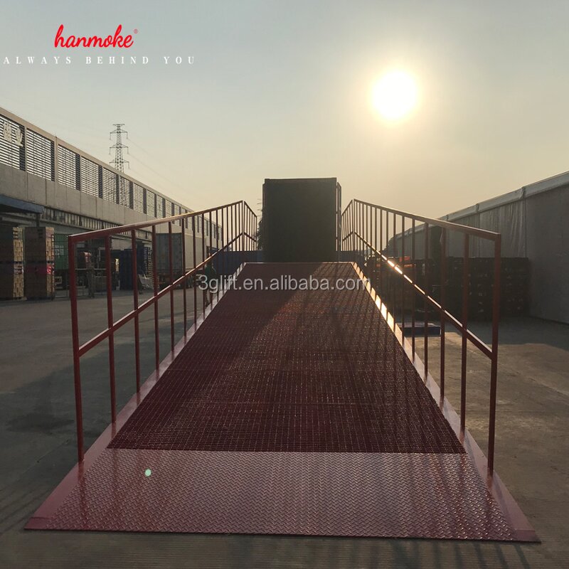 Loading Dock Ramps - Manufacture 30 Ton Heave Duty Truck Unloading Mobile Yard