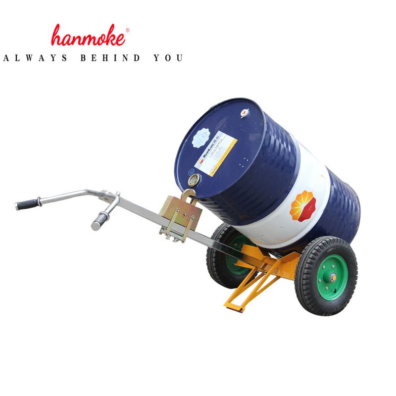 Manual Drum Handling Truck - 450 kg Capacity for Rough Terrain Trolley