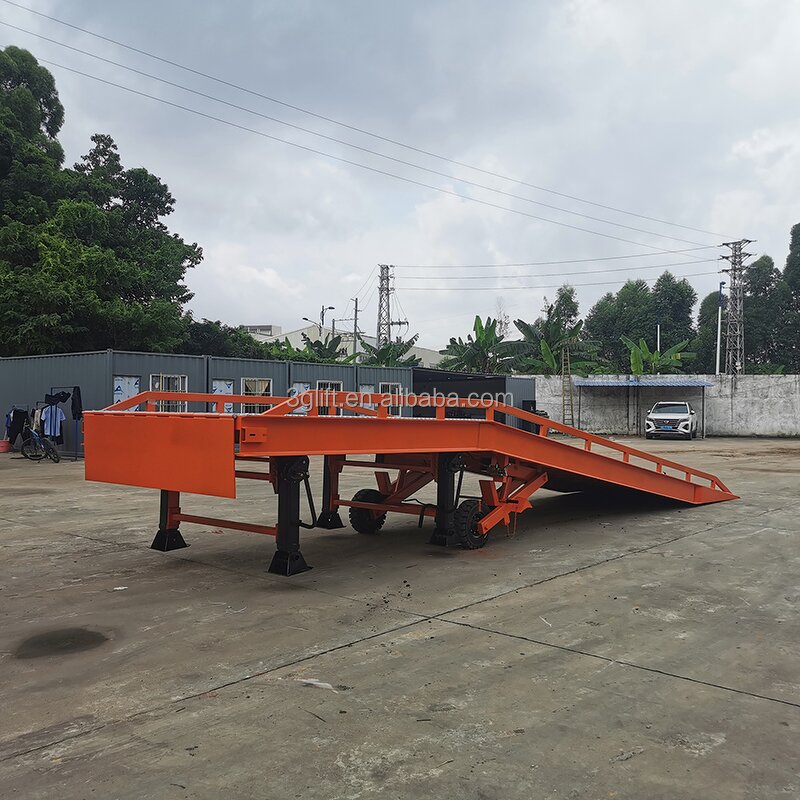 Portable Loading Dock Ramp - Customized Industrial 10tons New Design Mobile