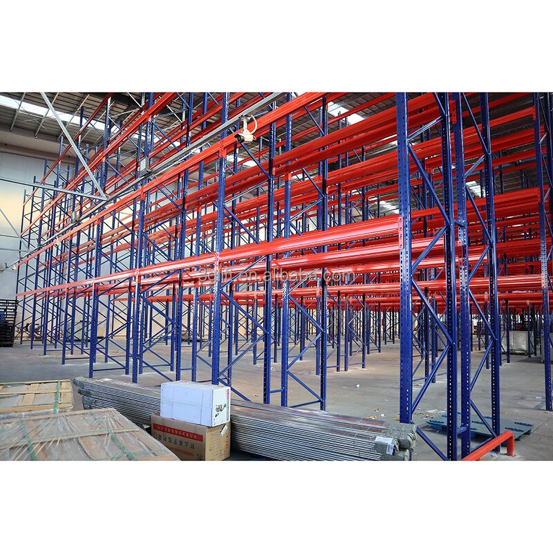 Warehouse Storage Rack - Heavy Duty Stackable Pallet Shelf Industrial Racking