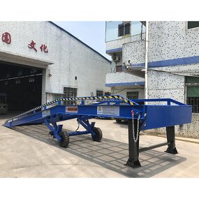 Mobile Loading Yard Ramp - Hydraulic for Container Truck Car Portable Leveler