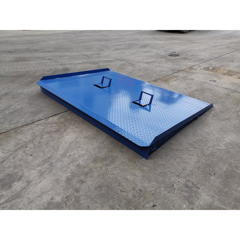 Forklift Container Ramp - Economy-Series 8Ton Steel Dock Plate Ground Level