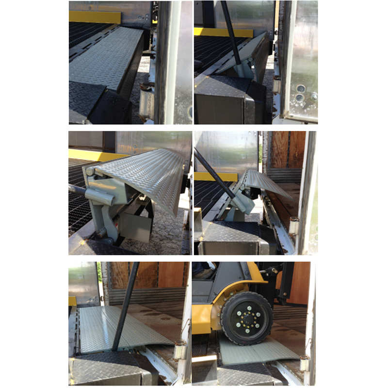 Edge Dock Leveler - Manual Operation 8 Tons Loading Dock Equipment