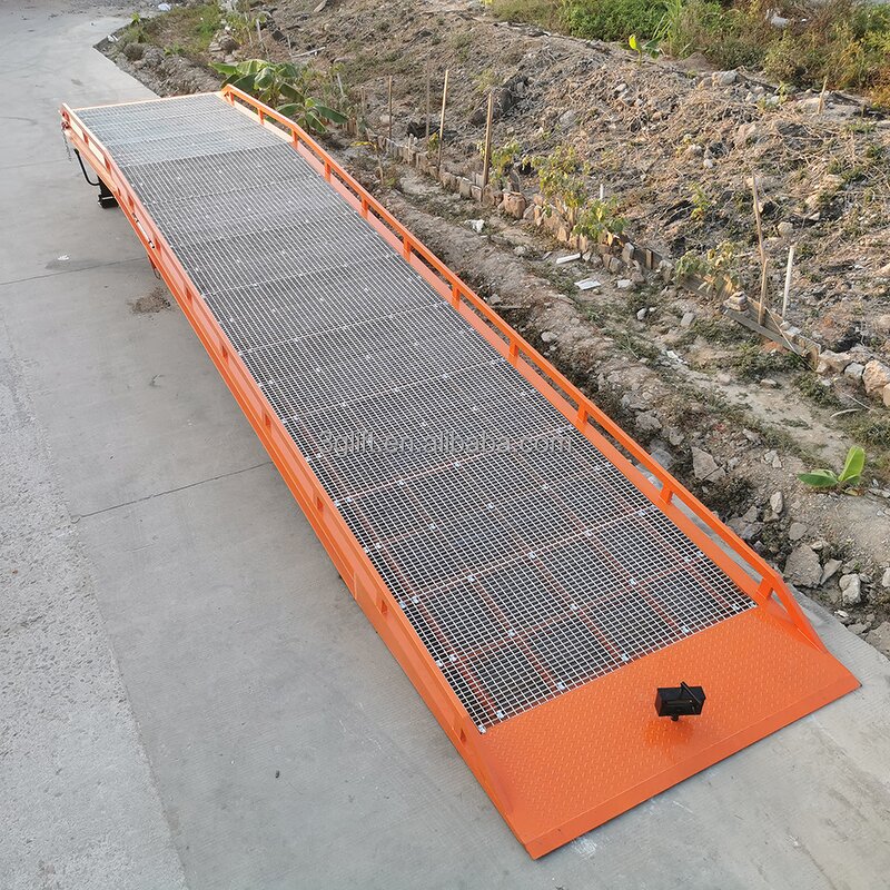Mobile Truck Container Ramp - CE Approved 2-6ton Hydraulic Yard Ramp